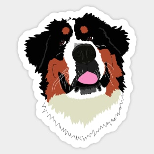 Bernese Mountain Dog Sticker